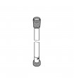 Sistema de ducha Grohe Flexo Silverflex de 1,75m.