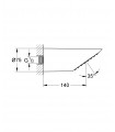 Chuveiro de parede Grohe Sena 75 (Ref. 28308000)