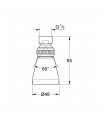 Grohe Relexa Plus 50 Ducha mural (Ref. 28094000)