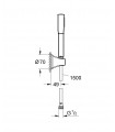 Sistema de chuveiro Grohe RSH Grandera Stick conjunto de chuveiro 7,6 l