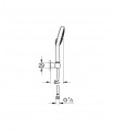 Sistema de chuveiro Grohe P+S Cosmo 130 conjunto de chuveiro 4j