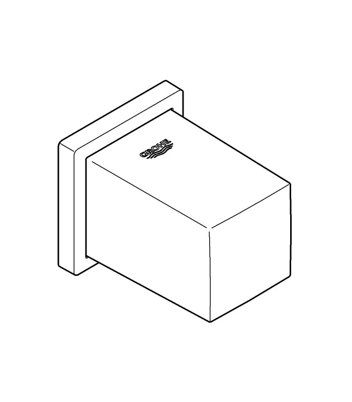 Compra online Cotovelo de saída do sistema de chuveiro Grohe Euphoria Cube en oferta al mejor precio