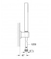Sistema de chuveiro Grohe Euphoria Cube Stick conjunto de chuveiro