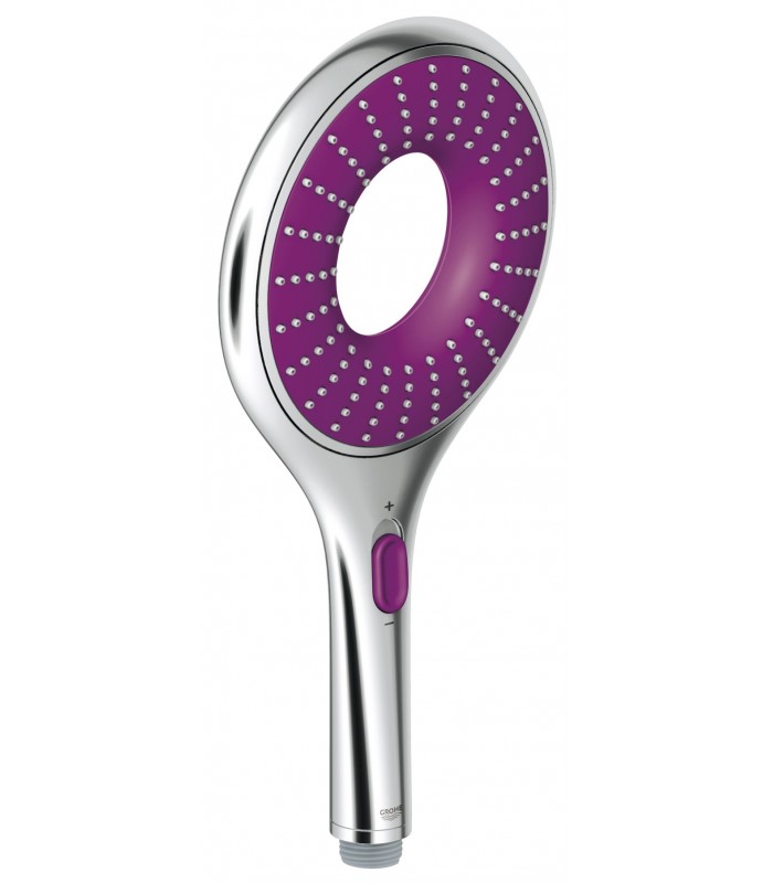 Compra online Sistema de chuveiro Grohe RSH Icon 150 com chuveiro de mão, roxo, 2 jatos (27448000) en oferta al mejor precio