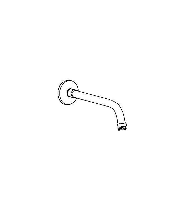 Compra online Grohe Relexa Brazo de ducha de 218 mm (27406000) en oferta al mejor precio