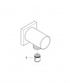 Grohe Rainshower Codo de salida de 1/2" (Ref. 27076000)