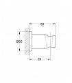 Grohe Rainshower Soporte Mural para Ducha Fijo (27074000)