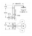 Sistema de chuveiro Grohe Rainshower 210 sistema de chuveiro termostático
