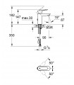 Misturador para lavatório GROHE BauEdge 1/2" (23329000)