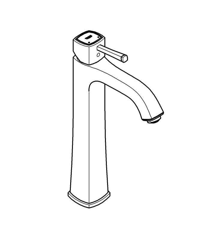 Compra online Torneira de banheiro Grohe Grandera monando Eco bowl lavatório com liso XL (23313000) en oferta al mejor precio