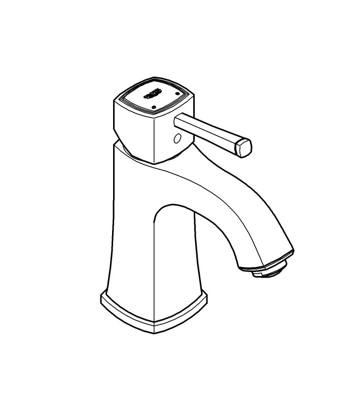 Compra online Grifería para baño Grohe Grandera monom. lavabo 28mm eco c/liso M (23310000) en oferta al mejor precio