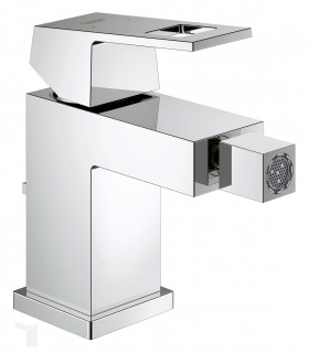 Grifería para baño Grohe EUROCUBE MONOMANDO BIDE 28mm vaciador S