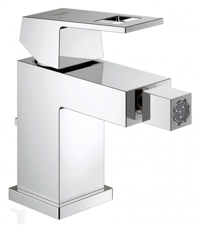 Compra online Misturadora monocomando de bidé Grohe EUROCUBE 28 mm S conjunto de resíduos en oferta al mejor precio