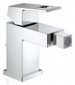 Misturadora monocomando de bidé Grohe EUROCUBE 28 mm S conjunto de resíduos