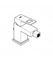 Misturadora monocomando de bidé Grohe EUROCUBE 28 mm S conjunto de resíduos