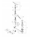 Grifería para baño Grohe ALLURE BRILLIANT MONOM. BIDE vaciador M