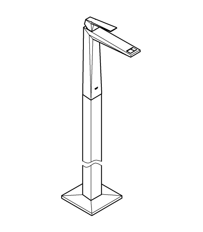 Compra online Grohe ALLURE BRILLIANT MONOM.SUPORTE PARA LAVATÓRIO XXL (23116000) en oferta al mejor precio