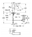 Misturadora monocomando para lavatório GROHE Allure Brilliant (23109000)