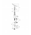 Misturador monocomando para lavatório Grohe 1/2" Tamanho M (23033000)