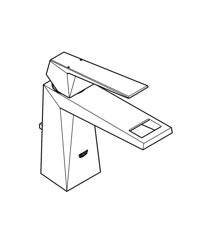 Compra online Misturadora de lavatório GROHE Allure Brilliant (23029000) en oferta al mejor precio