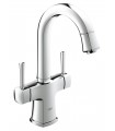 Torneira de banheiro Grohe Grandera Monoblock com conjunto de resíduos L (21107000)