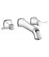 Grifería para baño Grohe Grandera bat lavabo mural caño 234mm M