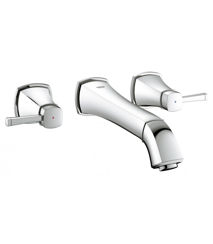 Compra online Torneira de banheiro Grohe Grandera com bica de pia de parede 234 mm M en oferta al mejor precio