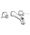 Torneira de banheiro Grohe Grandera com bica de pia de parede 234 mm M