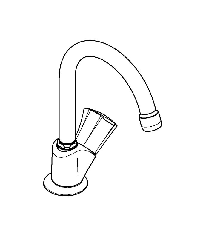 Compra online Torneira de banheiro Grohe Costa L Torneira de furo único en oferta al mejor precio