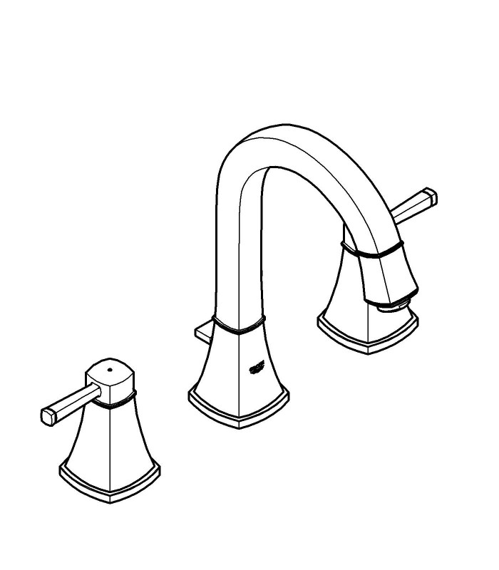 Compra online Torneira de banheiro Grohe Grandera com bica alta, M en oferta al mejor precio