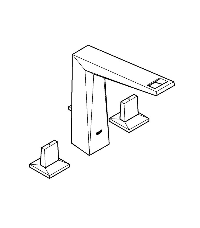 Compra online Grifería para baño Grohe ALLURE BRILLIANT para  encimera (20344000) en oferta al mejor precio