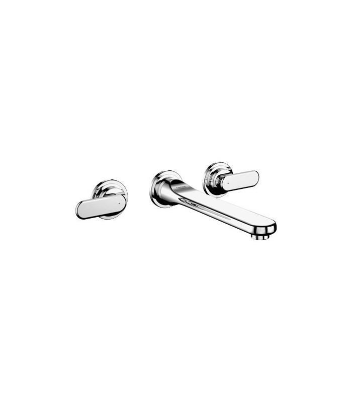 Compra online Torneira de banheiro Grohe Veris, misturador de pia de parede, bico de 200 mm, M (20195000) en oferta al mejor precio
