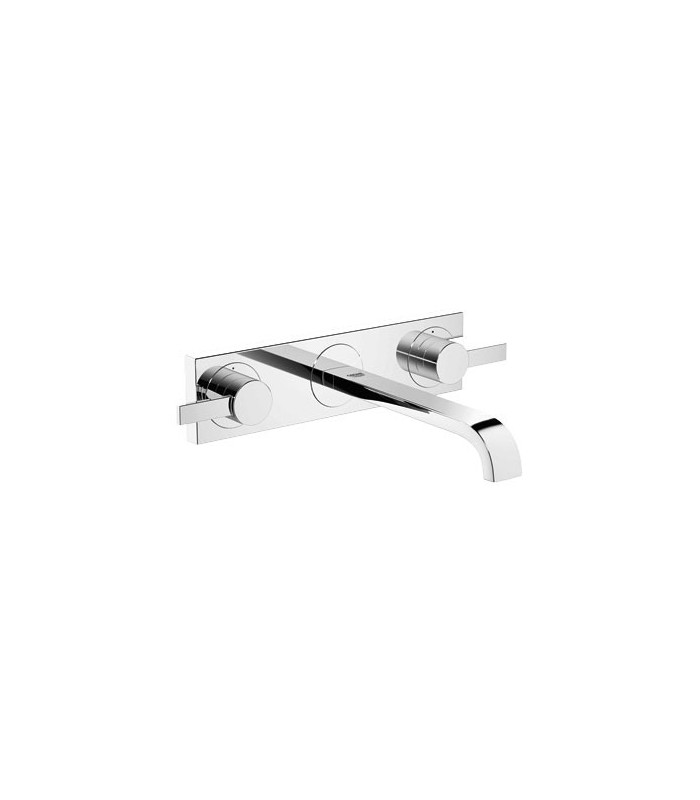 Compra online Torneira de banheiro Grohe Allure com bateria e bica de pia montada na parede 220 mm (20193000) en oferta al mejor precio