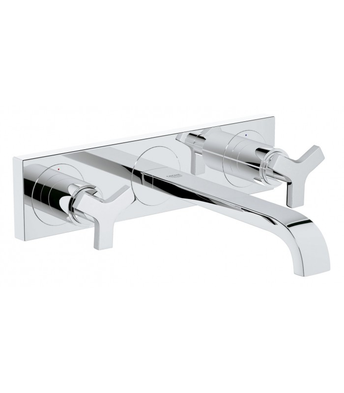 Compra online Torneira misturadora de lavatório de parede Grohe Allure com bico 220 (20192000) en oferta al mejor precio