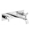 Torneira misturadora de lavatório de parede Grohe Allure com bico 220 (20192000)