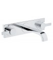 Torneira de banheiro Grohe Allure lavatório de parede com bateria S (20189000)