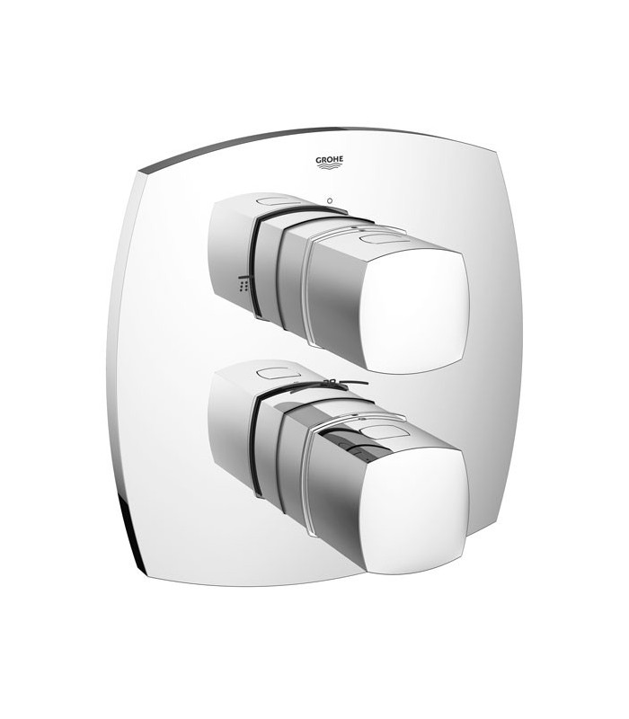 Compra online Termostato Grohe Grandera termostato Emp baño ducha 2vias (19948000) en oferta al mejor precio