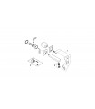 Grifería para baño Grohe EUROCUBE MONOM. LAV MURAL CAÑO 171MM S