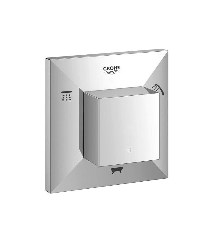 Compra online Grifería para baño Grohe ALLURE BRILLIANT INVERSOR 5 VÍAS 43-91MM en oferta al mejor precio