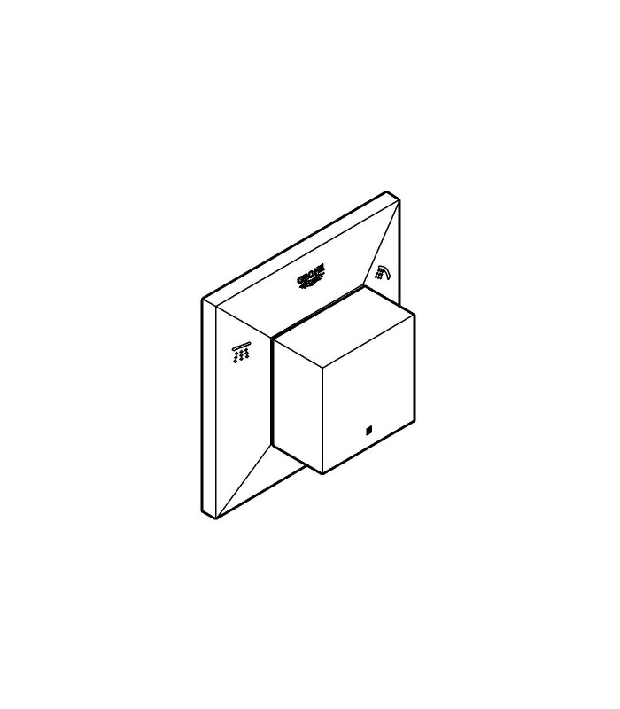 Compra online Torneiras de banheiro Grohe ALLURE BRILLIANT com desvio de 5 vias de 43 a 91 mm en oferta al mejor precio
