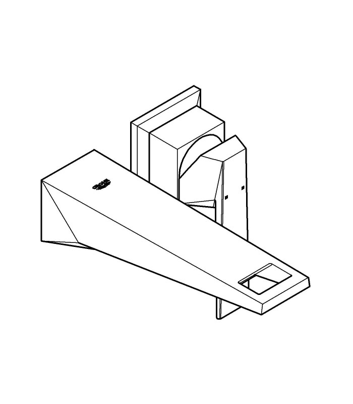 Compra online Monomando empotrado Grohe ALLURE BRILLANT CAÑO 172MM S (19781000) en oferta al mejor precio