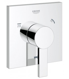 Grifería para baño Grohe Allure inversor 5 vías parte exterior