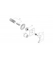 Grifería para baño Grohe Allure inversor 5 vías parte exterior