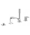Torneira de banheiro Grohe Quadra Comb. Monomórfico. Banheira de 4 furos