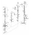 Torneira de banheiro Grohe Quadra Comb. Monomórfico. Banheira de 4 furos