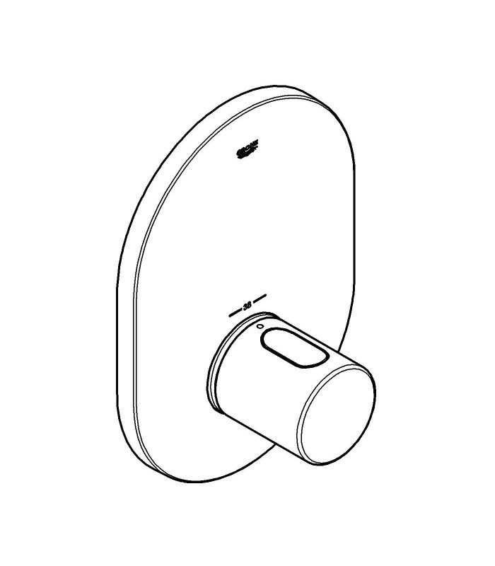 Compra online Termostato Grohe GRT3000C Termostato central Emp en oferta al mejor precio