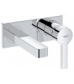 Grifería para baño Grohe Lineare monom. mural lavabo caño 153mm S (19409000)