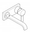 Grifería para baño Grohe Allure monomando mural caño 220 mm M