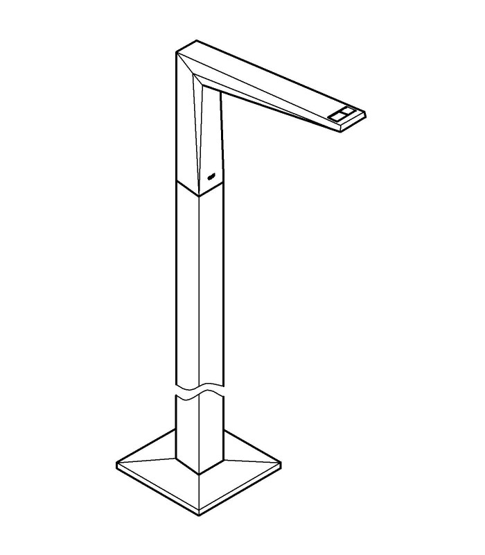 Compra online Bica de banheira de chão Grohe Allure Brilliant (13301000) en oferta al mejor precio