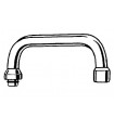 Torneira de banheiro Grohe Costa com bica de pia montada na parede 200 mm 3/4"
